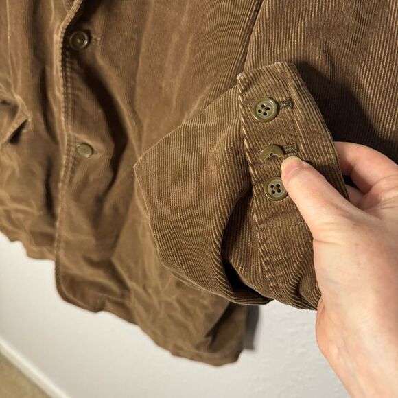 J Crew Corduroy Blazer Jacket Men sz M Brown Pocket Classic Fit Academia Preppy - Picture 3 of 7